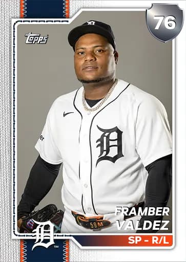 Framber Valdez CORE card art
