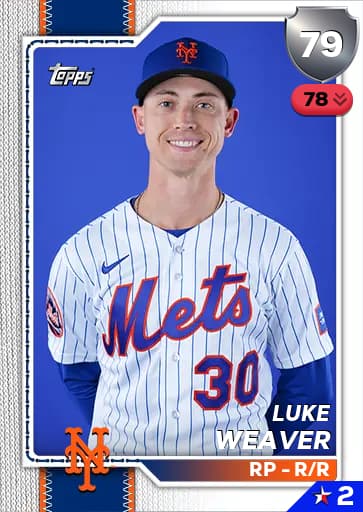 Luke Weaver Live card art