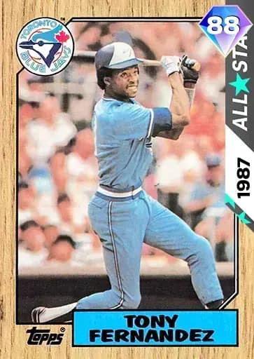 Tony Fernandez ALL Star card art