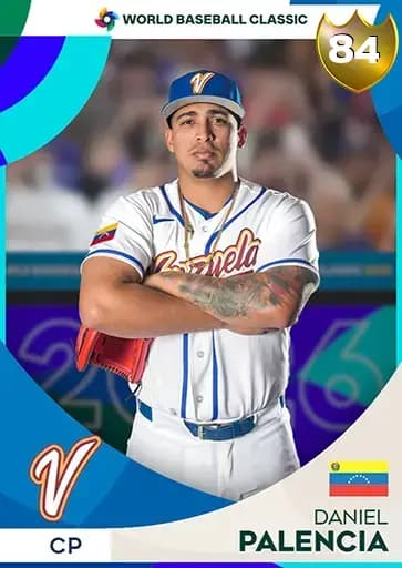 Daniel Palencia World Baseball Classic card art