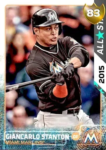 Giancarlo Stanton ALL Star card art