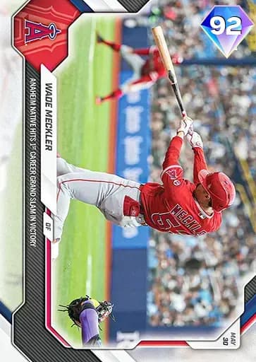 Wade Meckler Topps NOW card art
