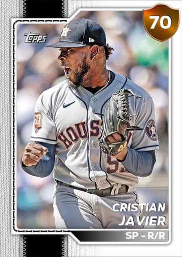 Cristian Javier Live card art