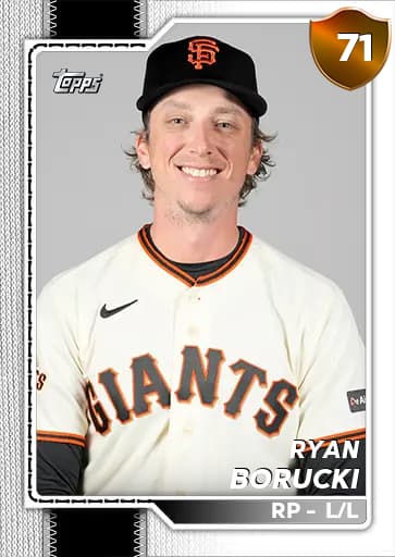 Ryan Borucki Live card art
