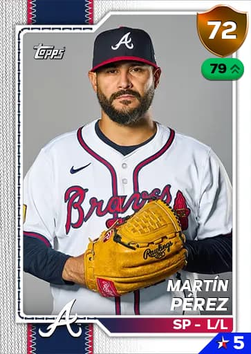 Martín Pérez CORE card art
