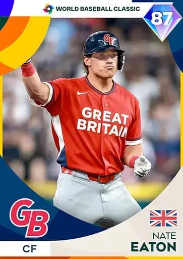 Nate Eaton World Baseball Classic card art