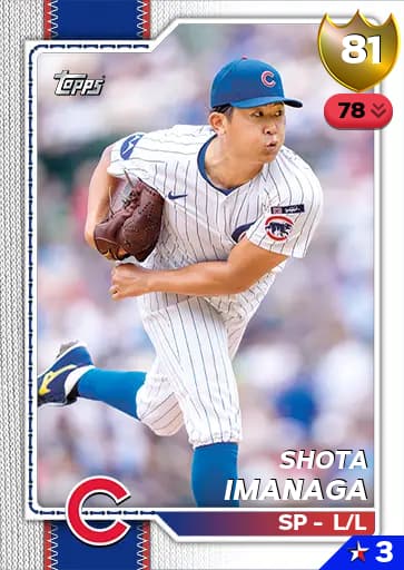 Shota Imanaga CORE card art