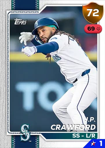 J.P. Crawford Live card art