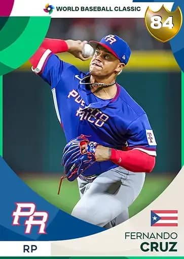 Fernando Cruz World Baseball Classic card art