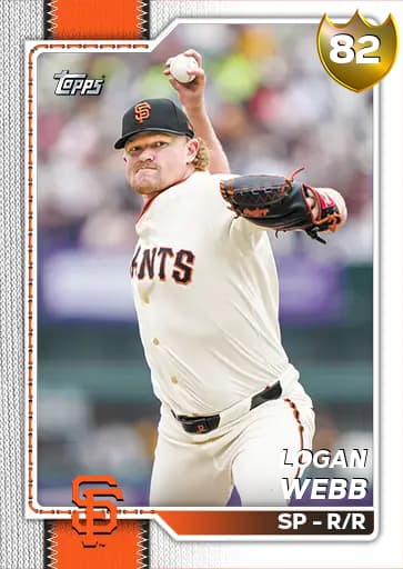 Logan Webb Live card art
