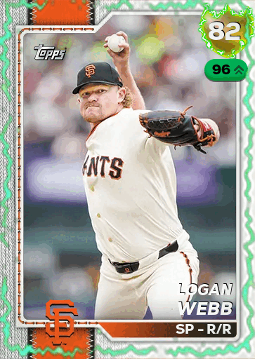 Logan Webb CORE card art