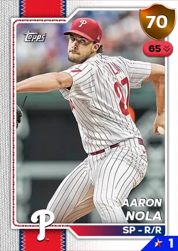Aaron Nola CORE card art