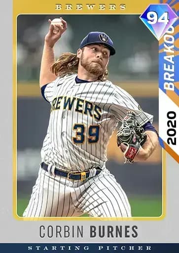 Corbin Burnes Breakout card art