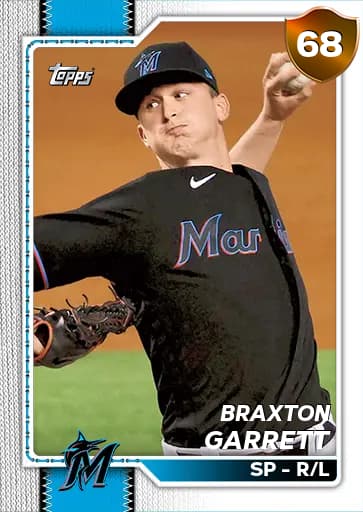 Braxton Garrett Live card art