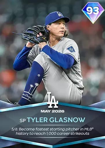 Tyler Glasnow CORE card art