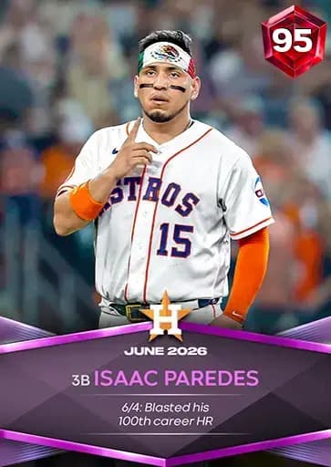 Isaac Paredes Spotlight card art