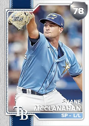 Shane McClanahan Live card art