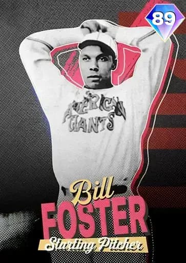 Bill Foster THE Negro Leagues card art
