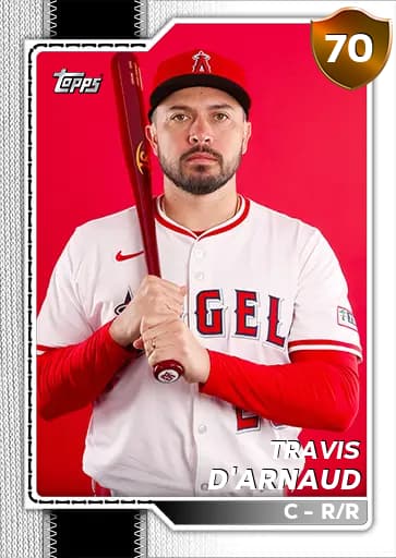 Travis d'Arnaud Live card art