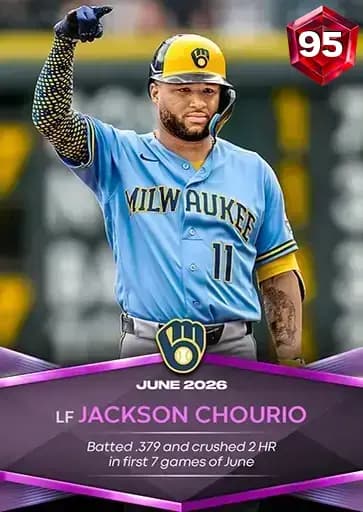 Jackson Chourio Spotlight card art