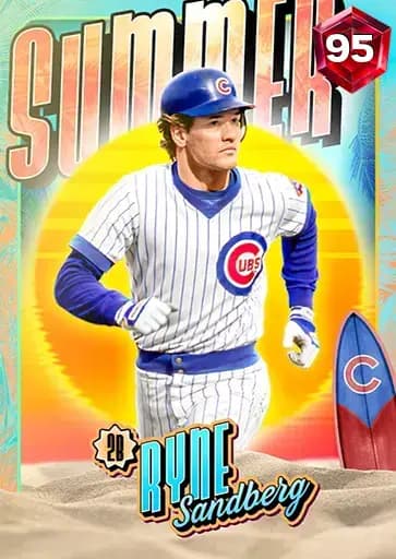 Ryne Sandberg Summer card art