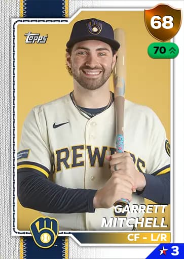 Garrett Mitchell Live card art