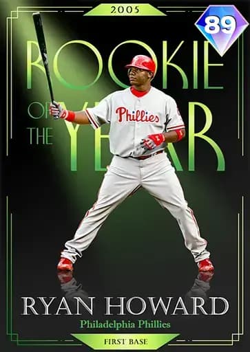 Ryan Howard Awards card art