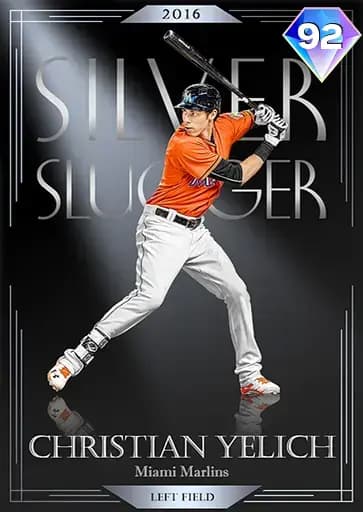 Christian Yelich Awards card art