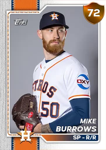 Mike Burrows Live card art
