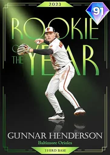 Gunnar Henderson Awards card art