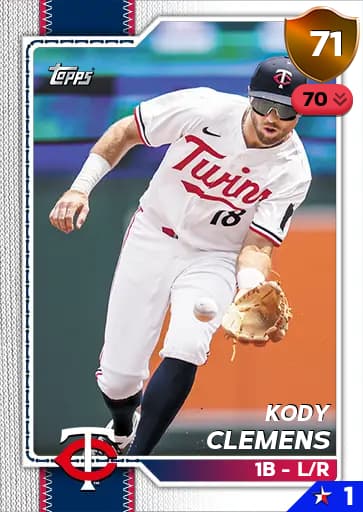 Kody Clemens Live card art