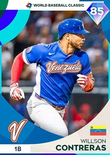 Willson Contreras World Baseball Classic card art