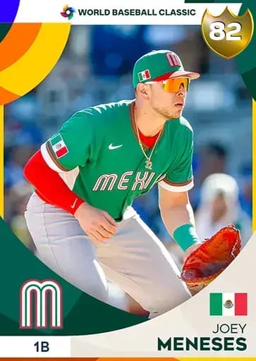 Joey Meneses World Baseball Classic card art