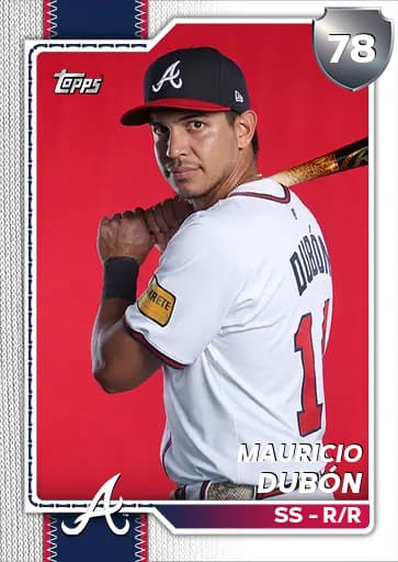 Mauricio Dubón Live card art