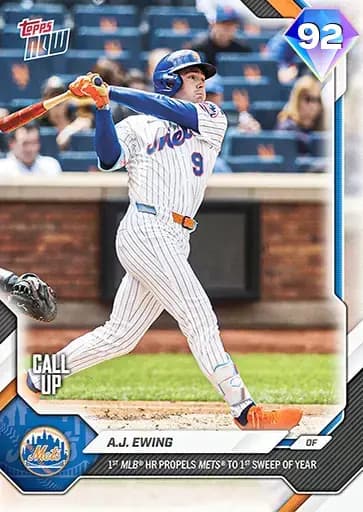 A.J. Ewing CORE card art