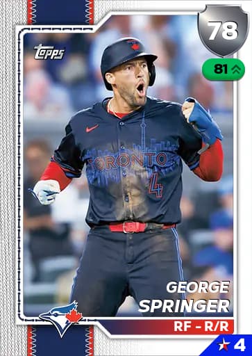 George Springer CORE card art