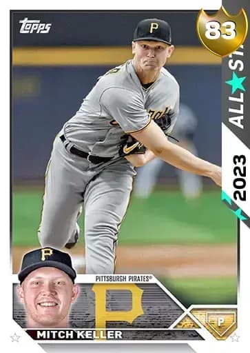 Mitch Keller ALL Star card art