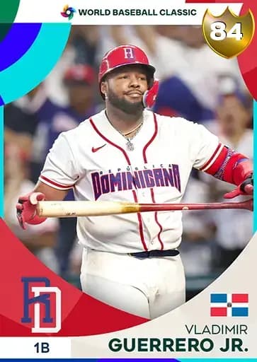 Vladimir Guerrero Jr. World Baseball Classic card art