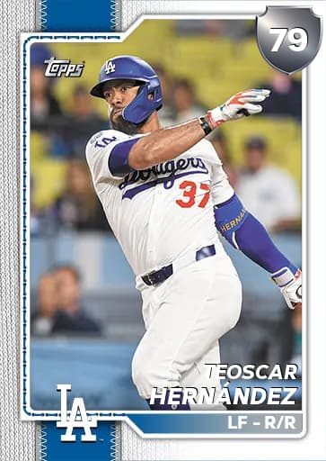Teoscar Hernández CORE card art
