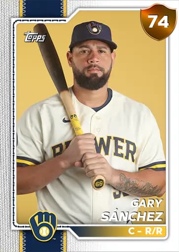 Gary Sánchez Live card art