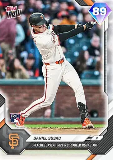 Daniel Susac Topps NOW card art
