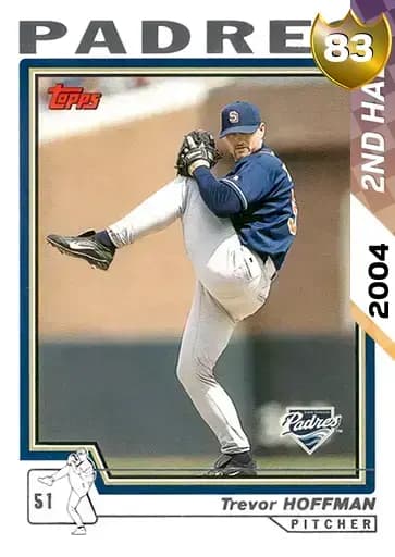 Trevor Hoffman 2ND Half Heroes card art