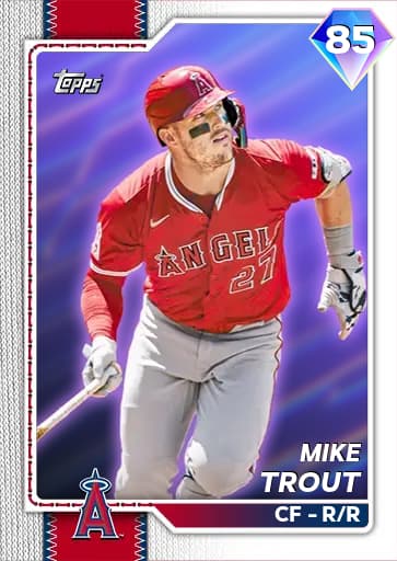 Mike Trout Live card art