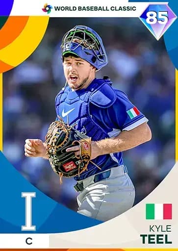 Kyle Teel World Baseball Classic card art