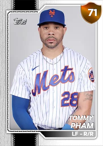 Tommy Pham Live card art