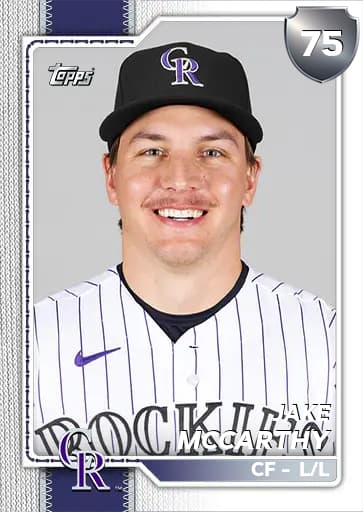 Jake McCarthy Live card art
