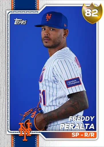 Freddy Peralta Live card art