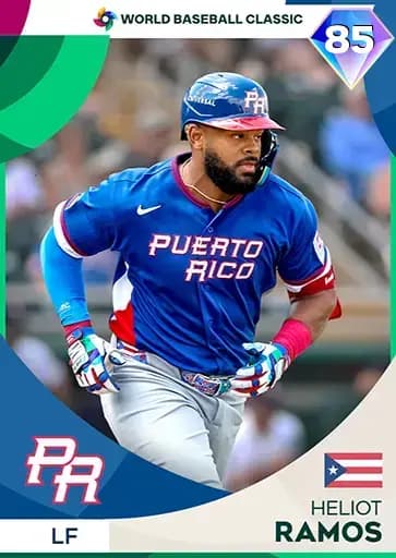 Heliot Ramos World Baseball Classic card art