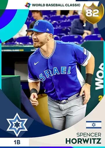 Spencer Horwitz World Baseball Classic card art