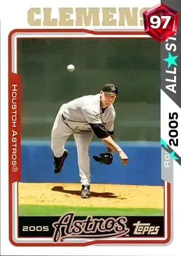 Roger Clemens ALL Star card art